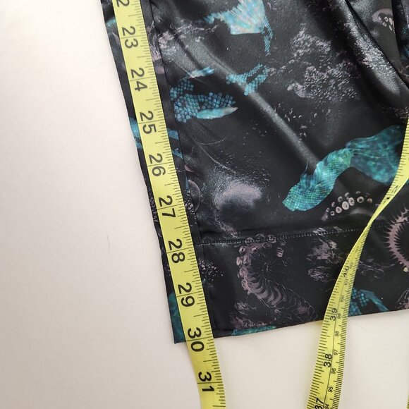 BlackMilk Abyss Wide Leg Satin Cargo Pants high waist 8 Aus / XS 4 US - Picture 9 of 14